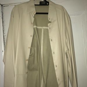 Genuine Italian leather shirt size XL